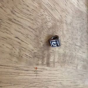 Pandora charm initial U